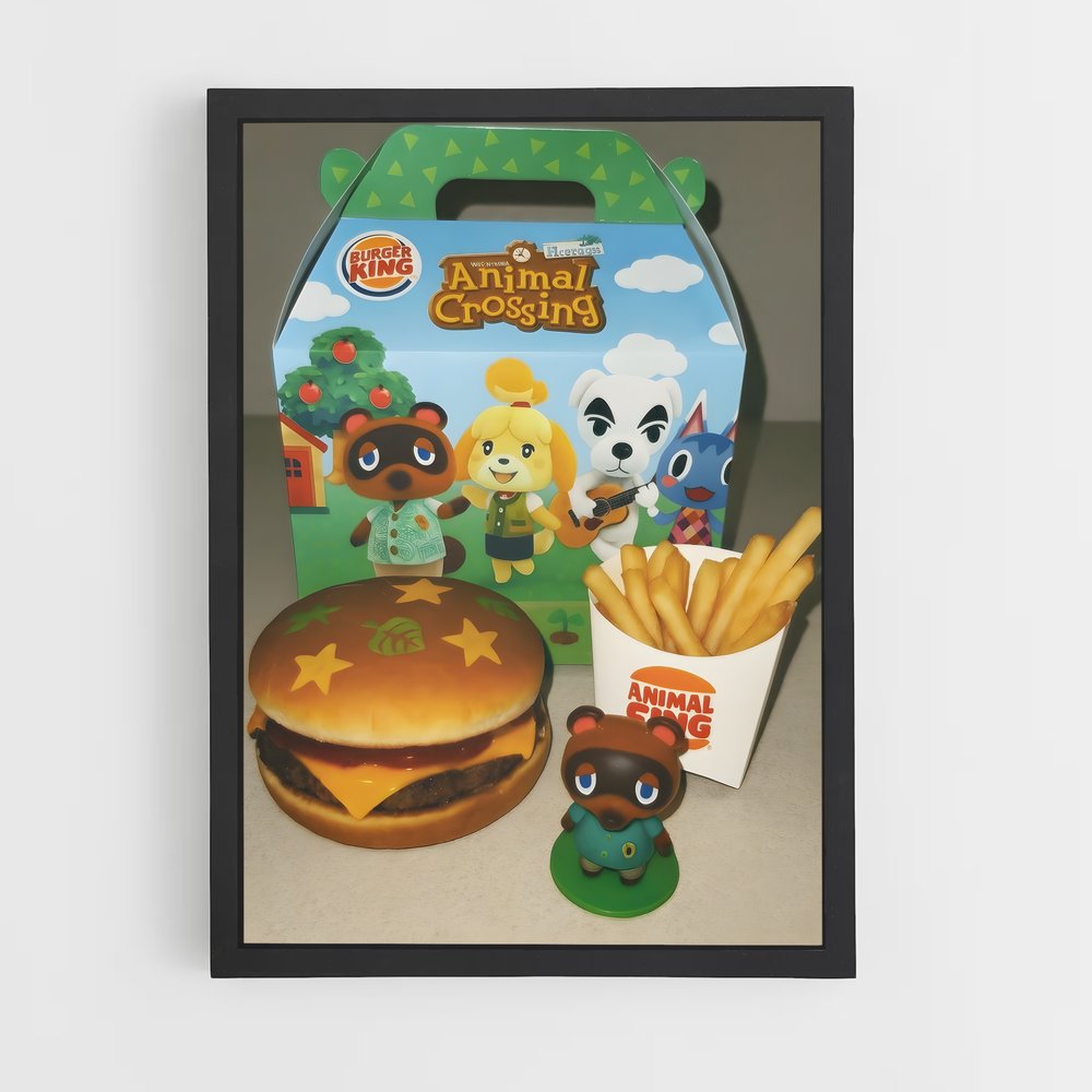 Poster Festin à Animal Crossing (vue 2)